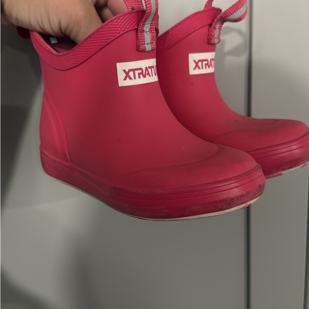 XTRATUF Kids' Pink Rain Boots